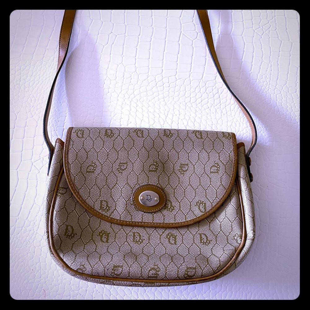 Authentic Christian Dior over shoulder handbag